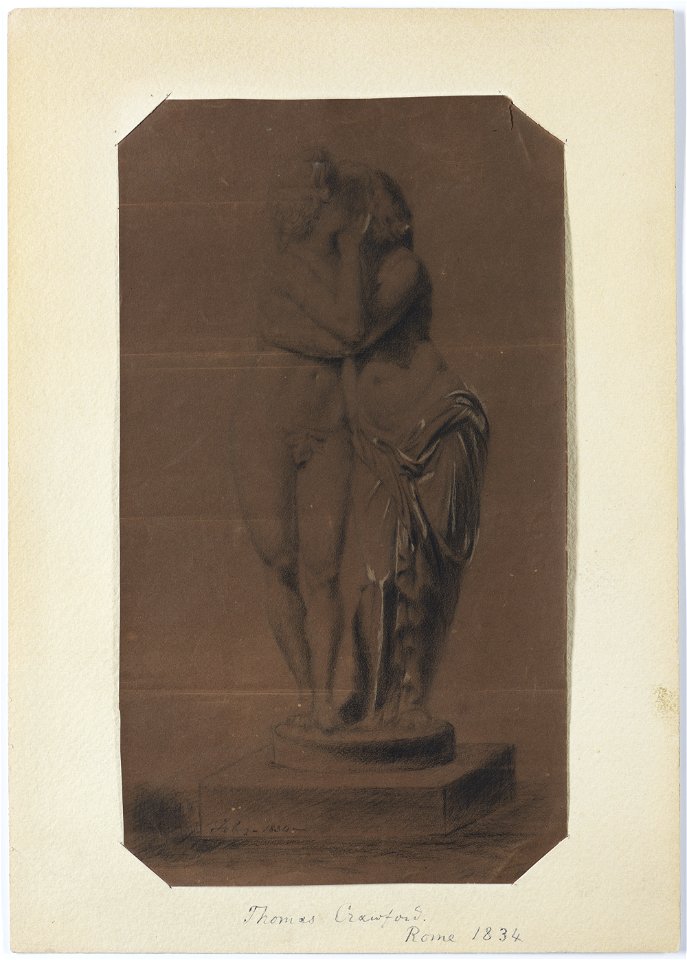 Thomas Crawford - Cupid and Psyche - ARC.008225 - Isabella Stewart Gardner Museum