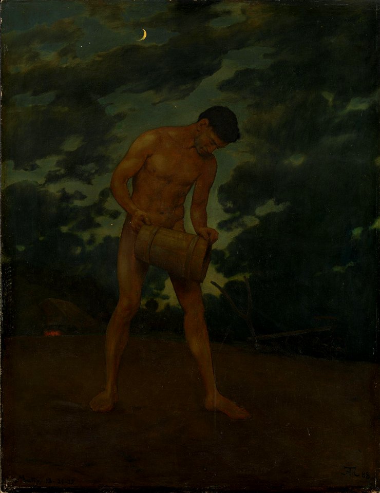 Hans Thoma - Såmannen - NG.M.04444 - National Museum of Art, Architecture and Design