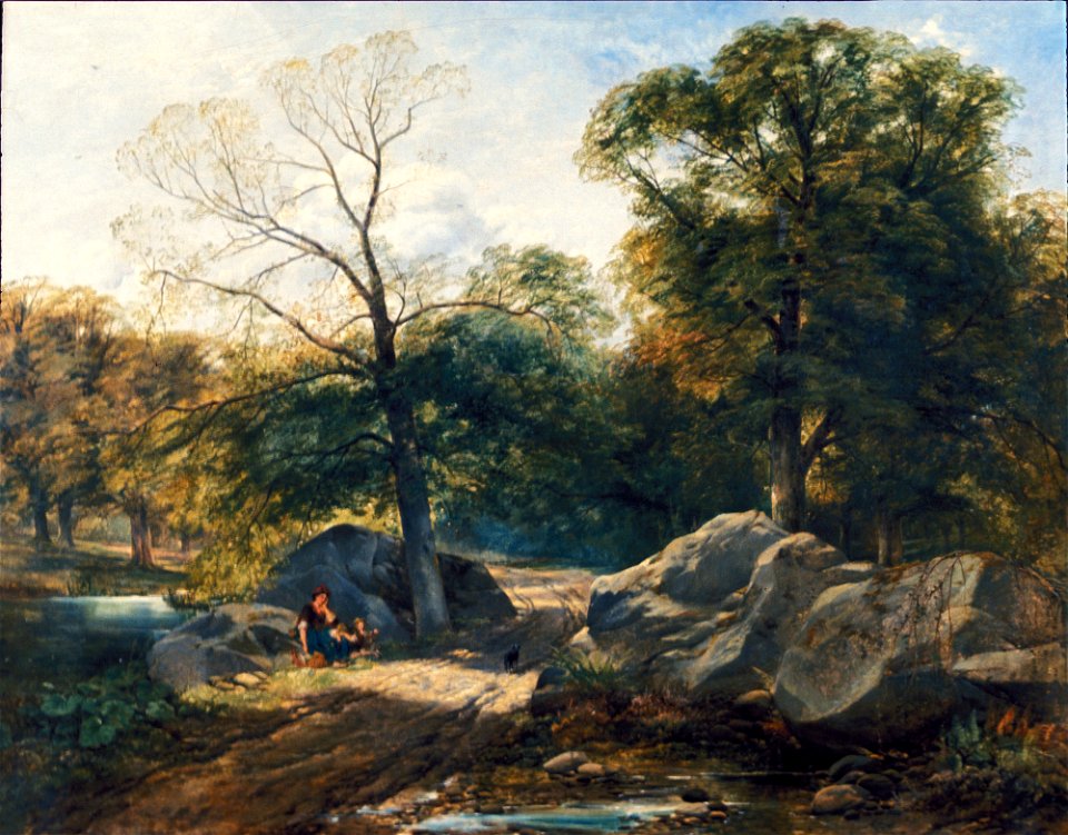 Thomas Creswick - Rest by the Way - F76.199 - Detroit Institute of Arts