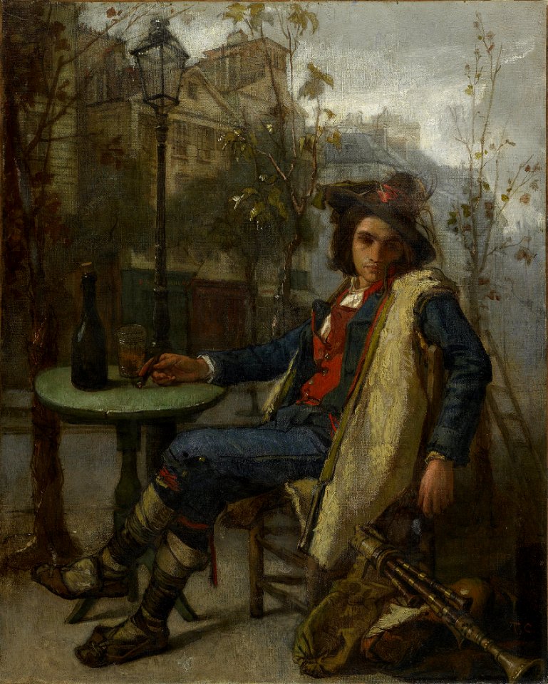Thomas Couture - Young Italian Street Musician - 69.6 - Minneapolis Institute of Arts
