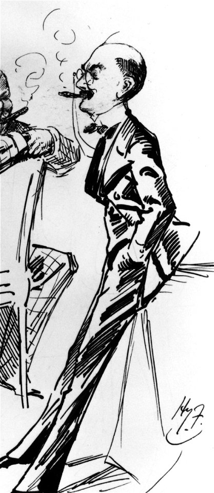 Thomas Anstey Guthrie by Harry Furniss