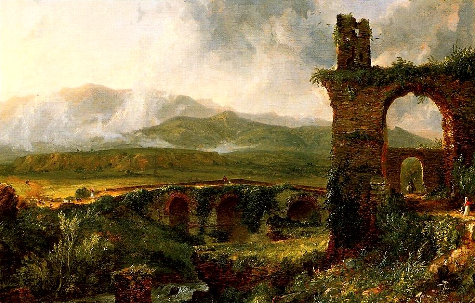 Thomas Cole A View near Tivoli