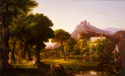 Thomas Cole - Dream of Arcadia - Google Art Project