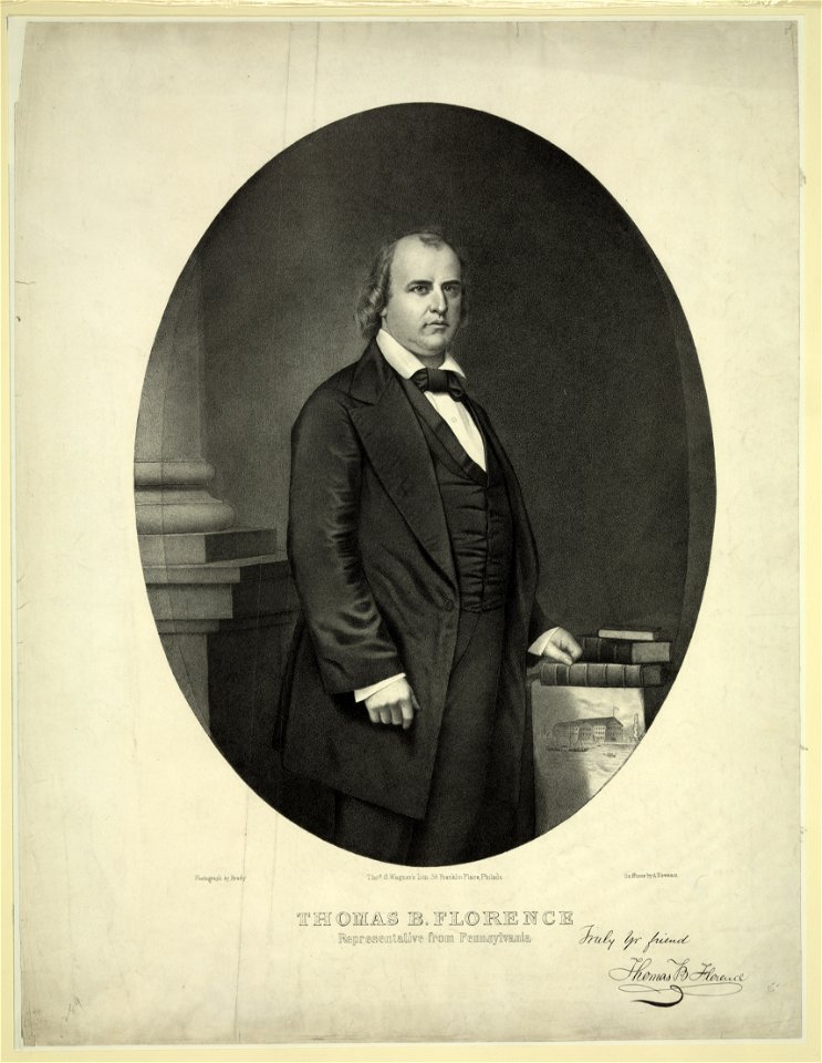 Thomas B. Florence, representative from Pennsylvania LCCN2003673077