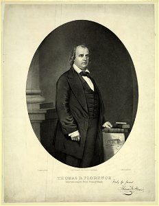 Thomas B. Florence, representative from Pennsylvania LCCN2003673077