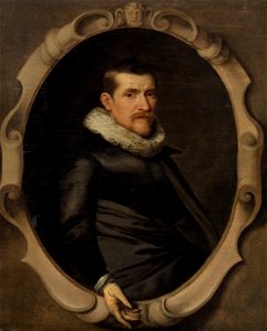 Thomas de Keyser - Männliches Bildnis in ovaler Steinkartusche - GG 6474 - Kunsthistorisches Museum