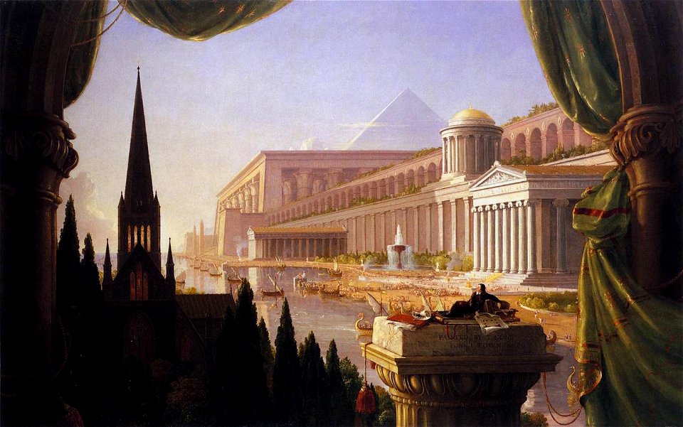 Thomas Cole - The Architect's Dream - WGA05141