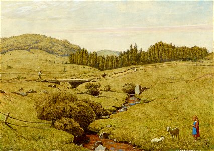 Hans Thoma - Schwarzwaldlandschaft (1917)