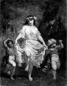Thomas Couture - Nymph and Cupids - 24.226 - Museum of Fine Arts