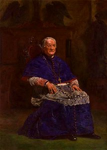 Thomas Eakins - Archbishop James Frederick Wood - 2015.1 - Crystal Bridges Museum of American Art