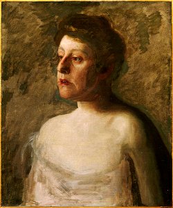 Thomas Eakins - A Singer (Mrs. W.H. Bowden) - y1986-85 - Princeton University Art Museum