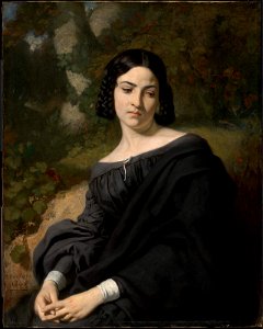 Thomas Couture - A Widow - 23.499 - Museum of Fine Arts
