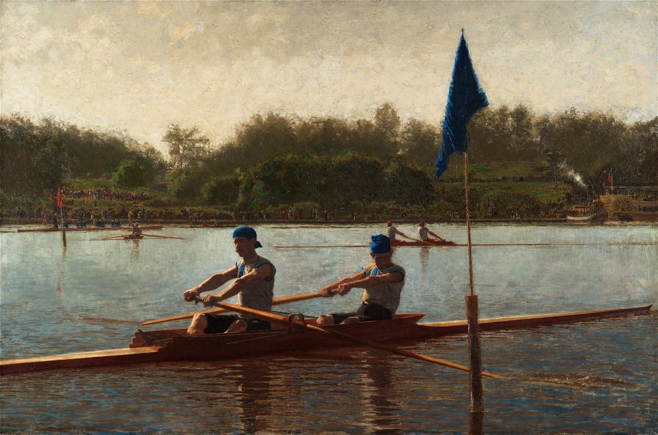Thomas Eakins - The Biglin Brothers Turning the Stake - 1984.1927 - Cleveland Museum of Art
