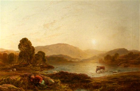 Thomas Danby (1818-1886) - Llyn Cynwch, Dolgellau - 1230411 - National Trust