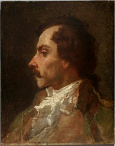 Thomas Couture - A Soldier (study for The Enrollment of the Volunteers of 1792) - 23.462 - Museum of Fine Arts