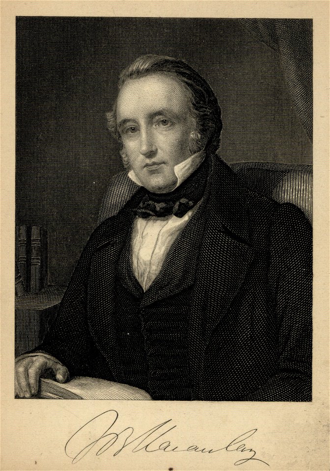 Thomas Babington Macaulay portret