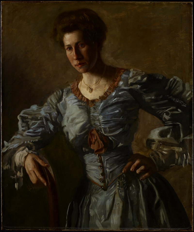 Thomas Eakins - Portrait of Elizabeth L. Burton - 39.53 - Minneapolis Institute of Arts