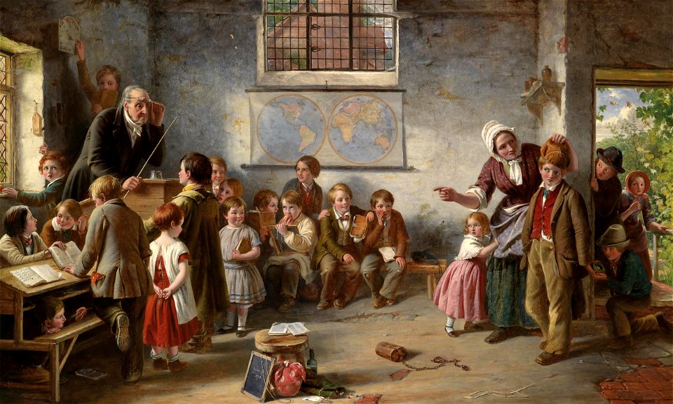 Thomas Brooks Der neue Schüler 1854