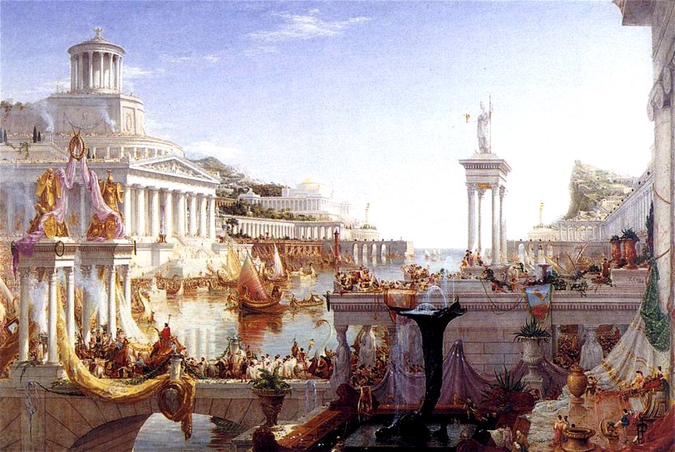Thomas Cole - The Consummation of the Empire - WGA05143