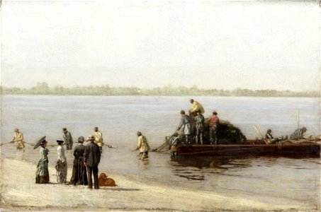 Thomas Eakins, 1881 - Shad Fishing at Gloucester on the Delaware River