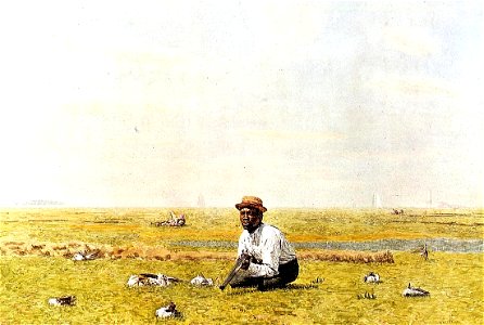 Thomas Eakins Whistling for Plover