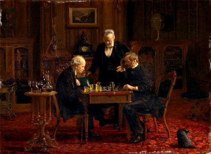 Thomas Eakins - The Chess Players
