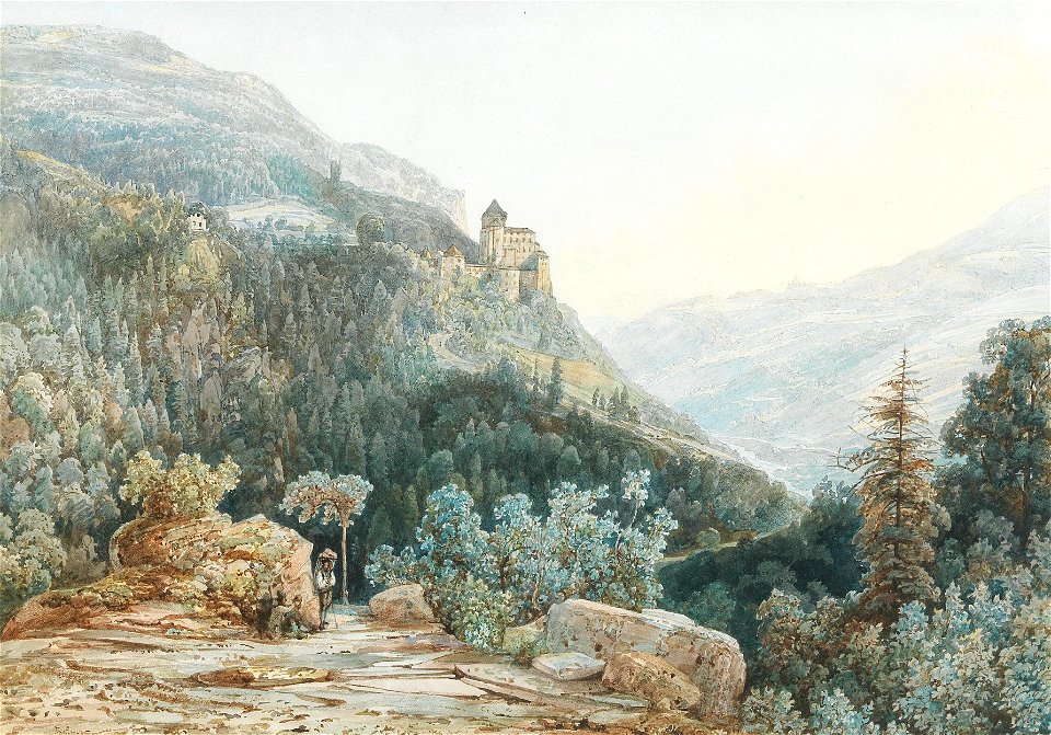 Thomas Ender - Die Trostburg im Eisacktal in Südtirol