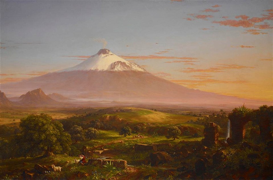 Thomas Cole - View of Mount Etna - 2007.11 - Crystal Bridges Museum of American Art