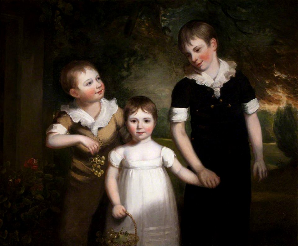 Thomas Barber (1771-1843) - Francis James Curzon (1803–1851), Mary Curzon (1806–1868), Later Mrs John Beaumont, and Alfred Curzon (1801–1850) - 108765 - National Trust