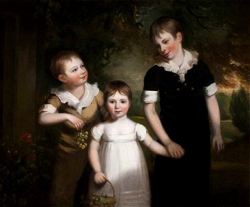 Thomas Barber (1771-1843) - Francis James Curzon (1803–1851), Mary Curzon (1806–1868), Later Mrs John Beaumont, and Alfred Curzon (1801–1850) - 108765 - National Trust