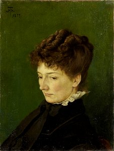 Hans Thoma - Bildnis Ida Müller (1877)