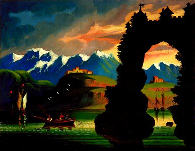 Thomas Chambers - Landscape - 1986.65.106 - Smithsonian American Art Museum