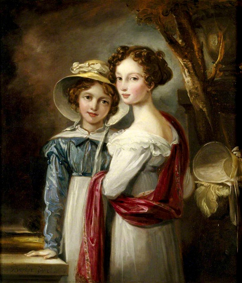 Thomas Barker (1769-1847) - Laura May Elton (1811–1848), and Julia Elizabeth Elton (1807–1881) (later Mrs Charles Grey and Mrs Parr) - 624167 - National Trust