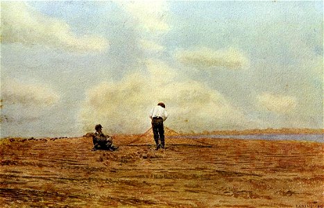 Thomas Eakins - Mending the Net G158