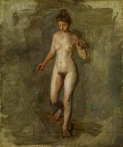 Thomas Eakins - The Model - promised gift 718 the-model - Crystal Bridges Museum of American Art