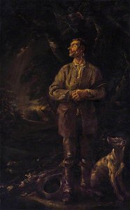 Thomas Barker (1769-1847) - The Woodman and his Dog in a Storm - N00792 - National Gallery