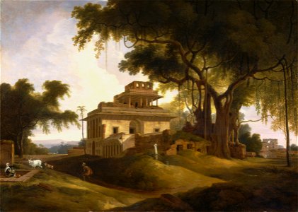 Thomas Daniell - Ruins of the Naurattan, Sasaram, Bihar - Google Art Project
