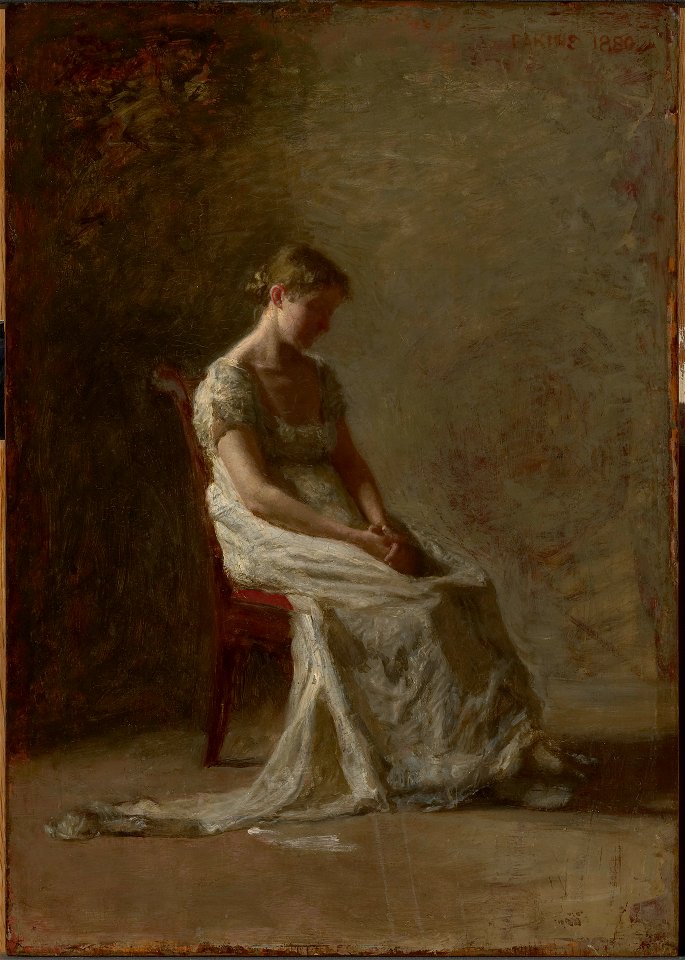 Thomas Eakins - Retrospection - 1961.18.19 - Yale University Art Gallery