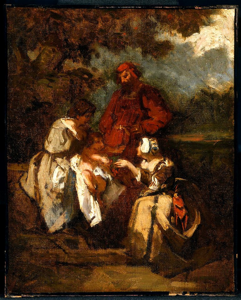 Thomas Couture - Family Group - 99.4 - Museum of Fine Arts