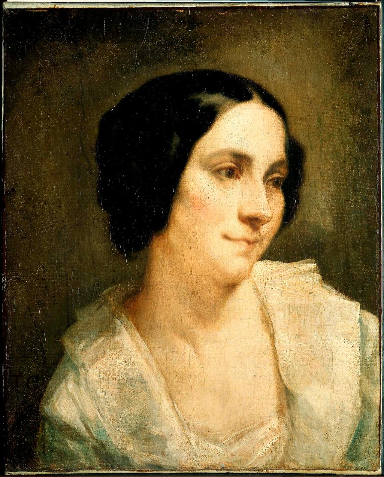 Thomas Couture - Portrait of a Woman - 91.28 - Museum of Fine Arts
