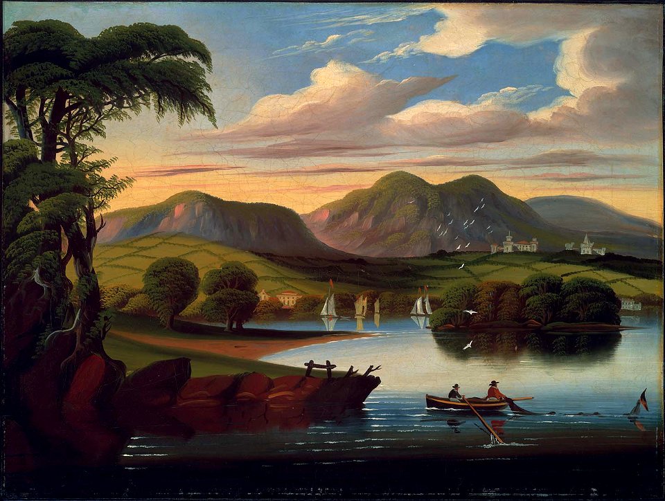 Thomas Chambers - Summer, Fishermen Netting - 62.266 - Museum of Fine Arts