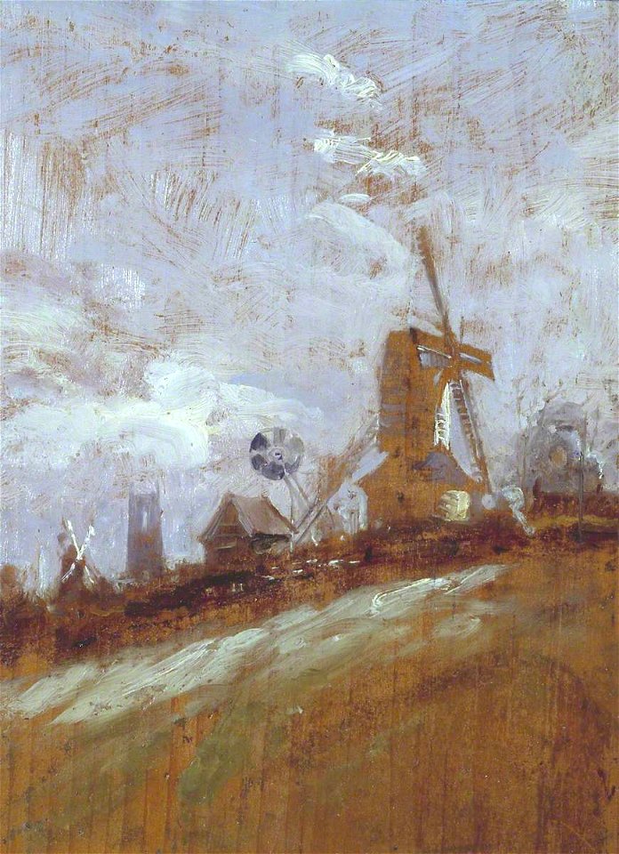 Thomas Churchyard (1798-1865) - Windmills - T03618 - Tate
