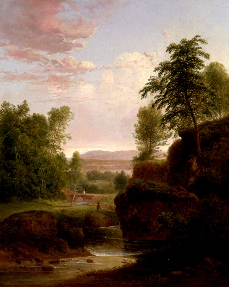 Thomas Doughty - View toward the Hudson River - y1969-93 - Princeton University Art Museum