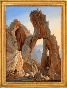 Thomas Fearnley - Arco Naturale, Capri - Nationalmuseum - NM 7281