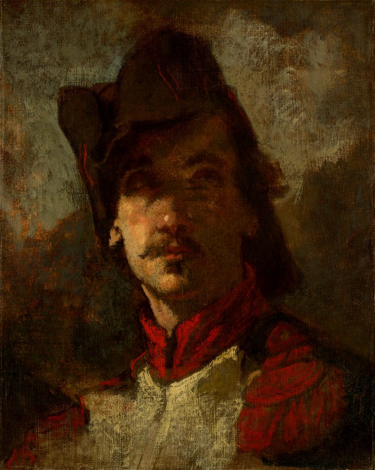 Thomas Couture - A Volunteer of 1792 - 1940.542 - Cleveland Museum of Art