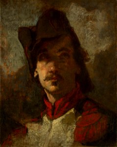 Thomas Couture - A Volunteer of 1792 - 1940.542 - Cleveland Museum of Art