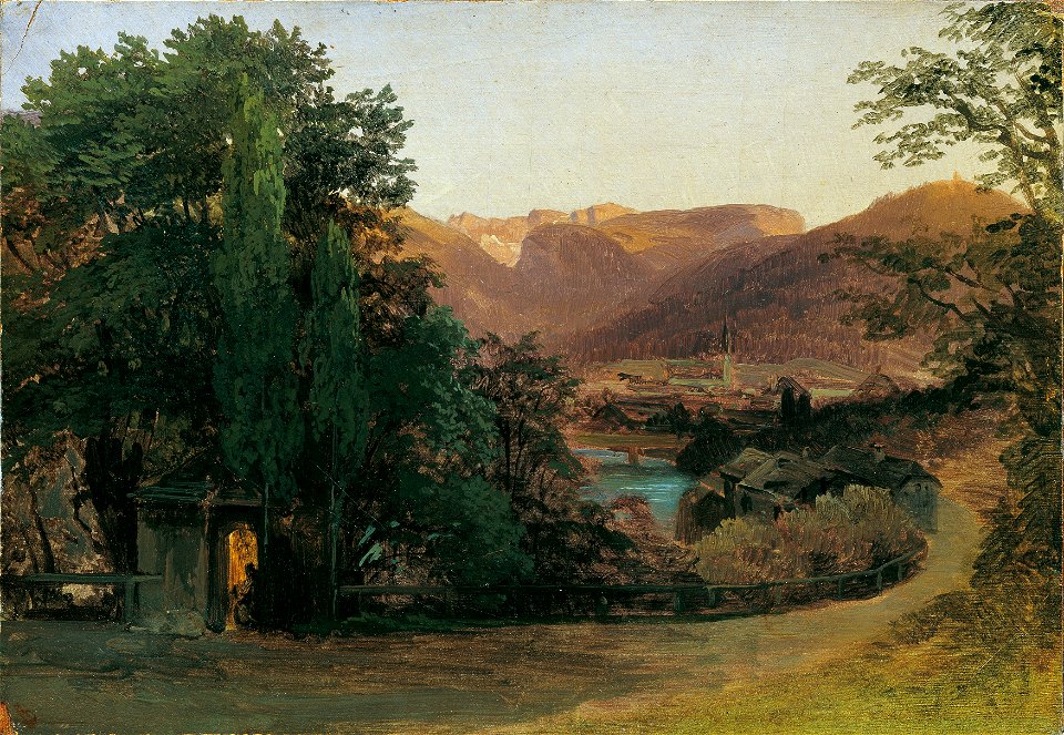 Thomas Ender - Gegend bei Ischl - 4026 - Österreichische Galerie Belvedere