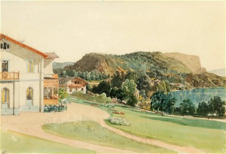 Thomas Ender - Vila Rittmayer na Blejskem jezeru