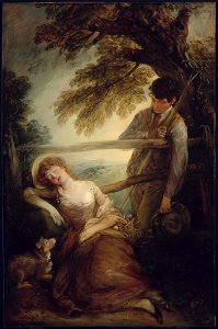 Thomas Gainsborough - Haymaker and Sleeping Girl - 53.2553 - Museum of Fine Arts