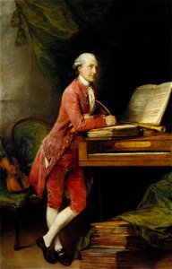 Thomas Gainsborough (1727-88) - Johann Christian Fischer (1733-1800) - RCIN 407298 - Royal Collection